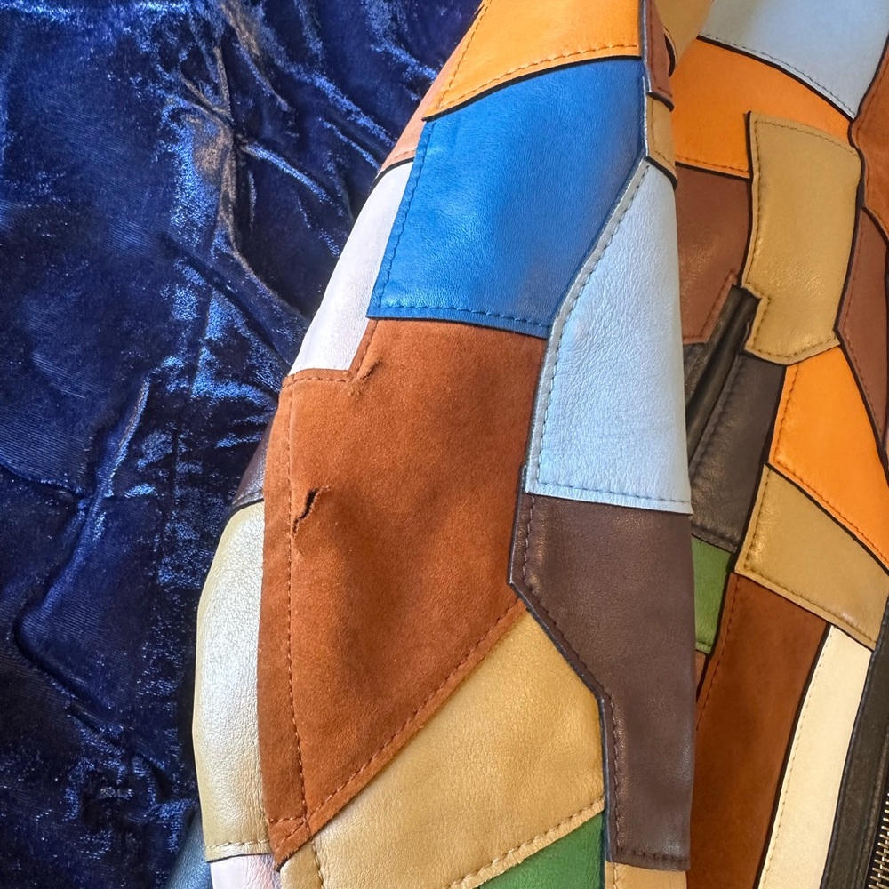 Coach 1941 Runway Patchwork Patchwork Leather Jac… - image 4